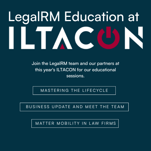 LegalRM education homepage image